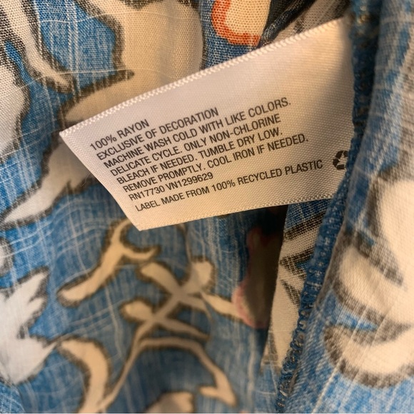 Knox Rose Floral Tiered Short Sleeve Wrap Midi Dress - Picture 4 of 16